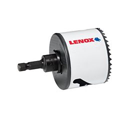 LENOX® 1772954 - 2 1/2" Bi-Metal Speed Slot Arbored Hole Saw With T3 Technology