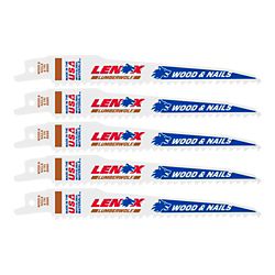 Lenox 20572656R -  20572 - Bi-Metal Reciprocating Saw Blade, 6" (152mm) 6TPI T2