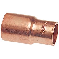 NIBCO 9008000 - 5/8" X 1/2" O.D. Copper Reducer Bushing