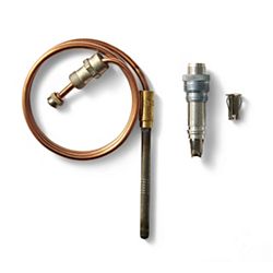 Honeywell Q340A1074 - Thermocouple, 24", Senses Pilot Flame on Gas-Fired Heating Systems