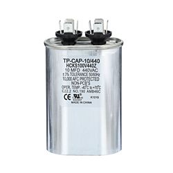 TRADEPRO® TP-CAP-10/440 - Run Capacitor, 10/440 VAC, Oval